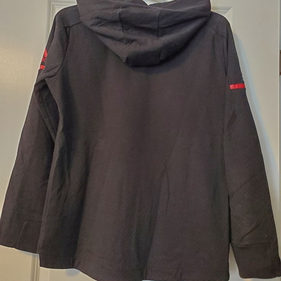 Official Side Line Red Black hoodie - Picture 3 of 3